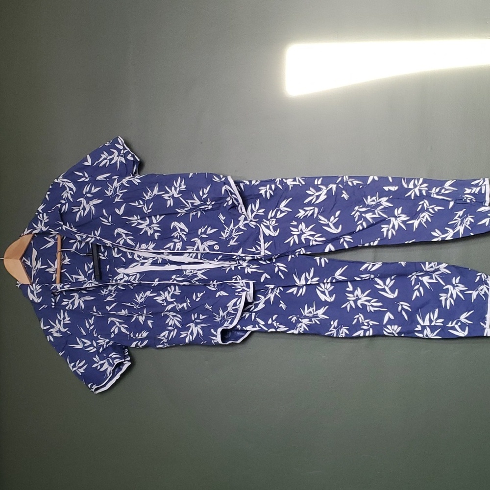 Soft cotton bamboo print pajamas
